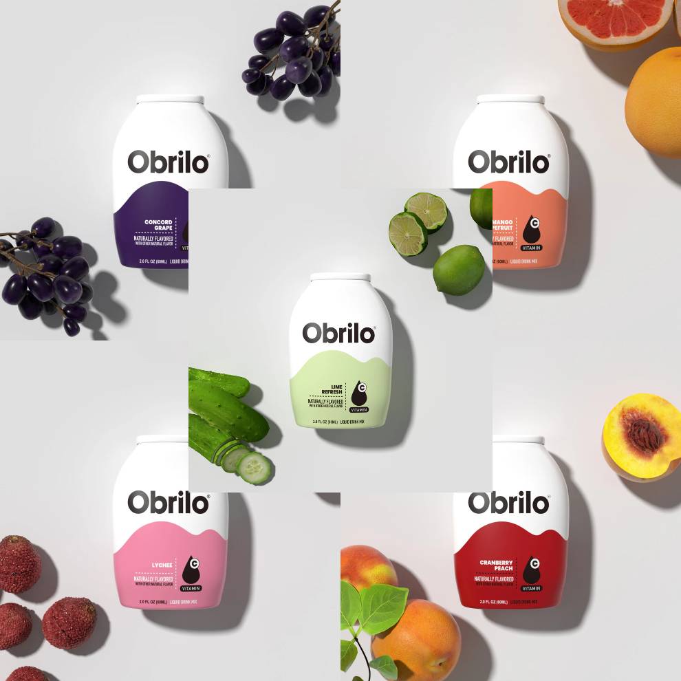 Liquid Drink Mix - 5 Packs - Tropical Variety 5-Pack - Drink Mix