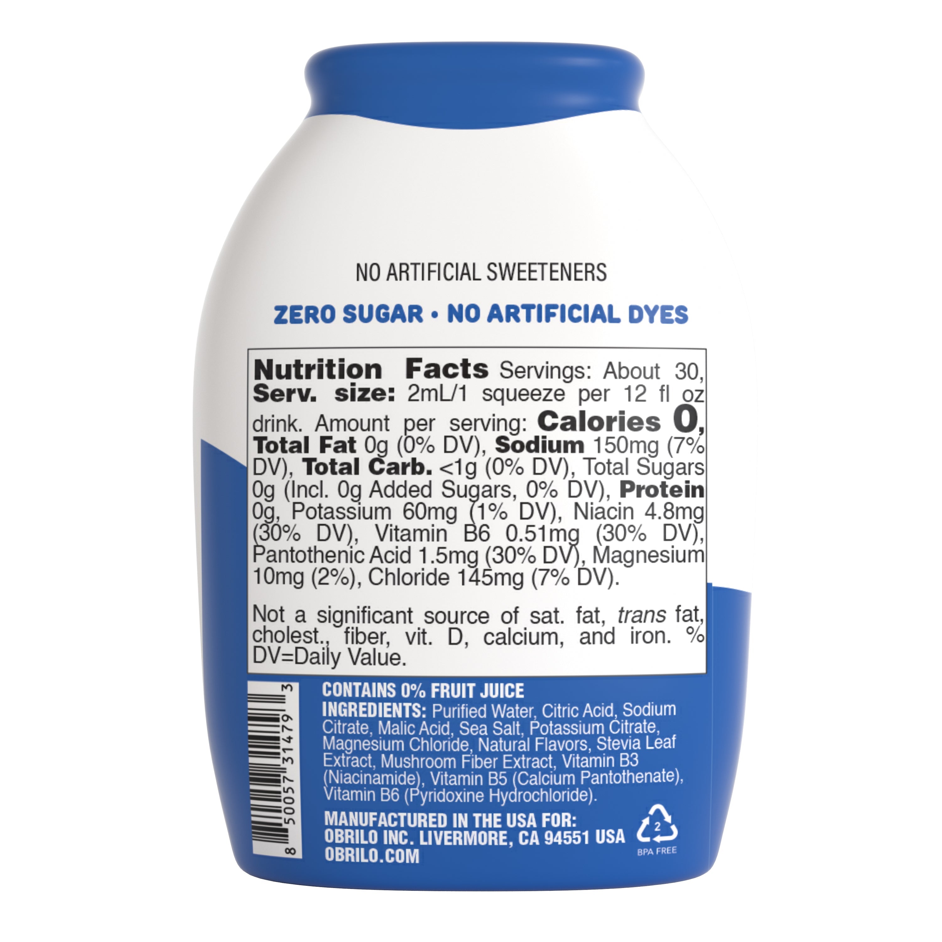 Blue Raspberry Electrolytes - Drink Mix