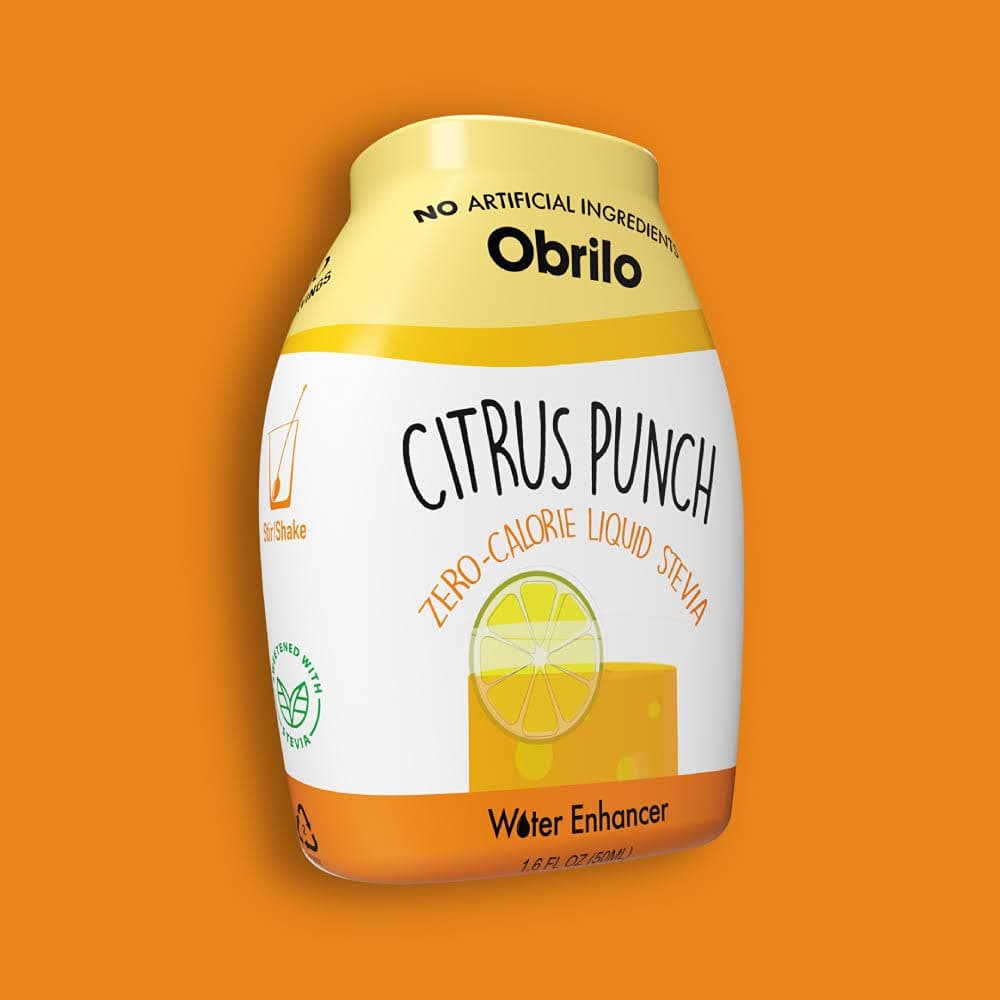 Obrilo - Water enhancer - As Seen On WaterTok - Citrus Punch - Water Enhancer