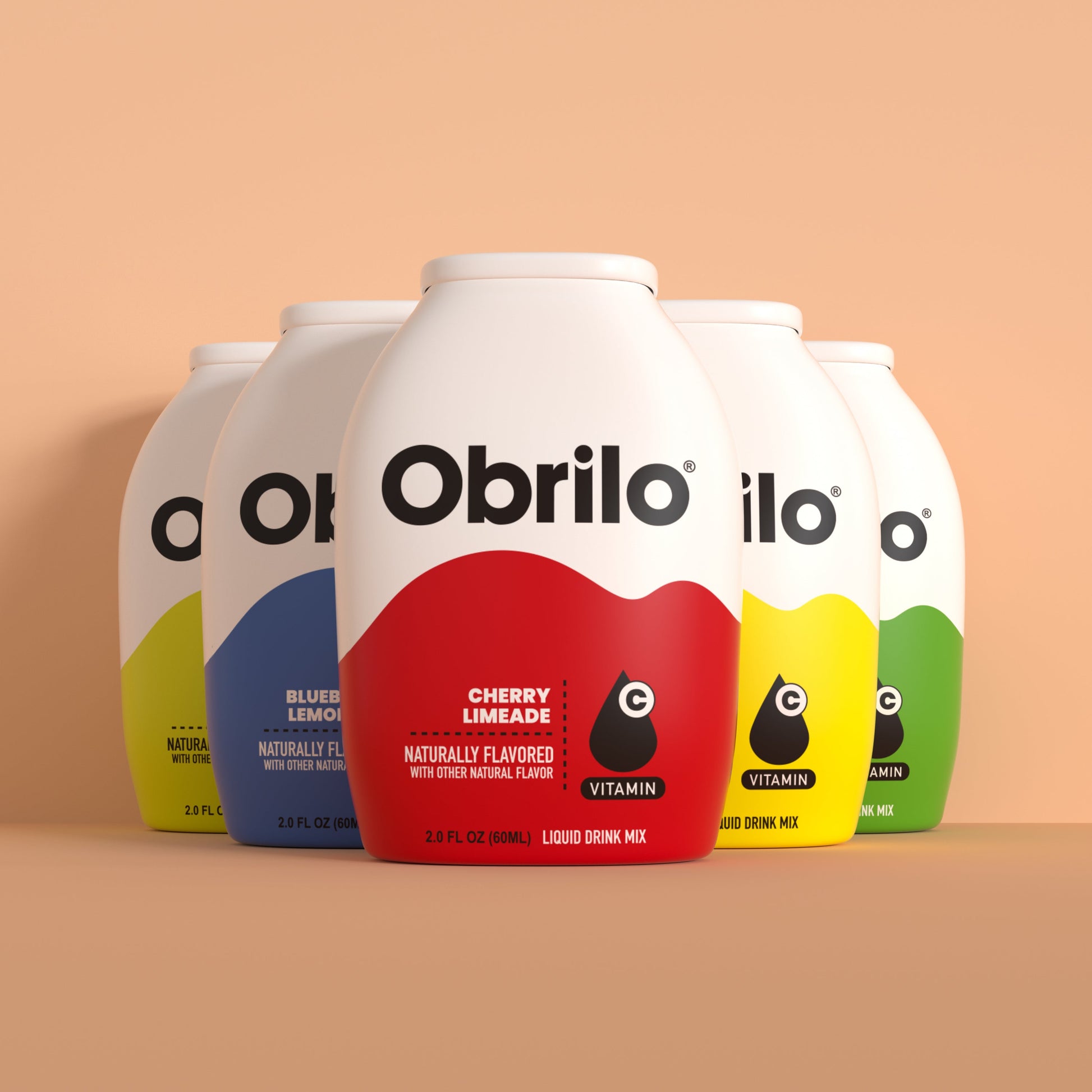 Obrilo Water Enhancer V2 - Variety 5 Pack - Drink Mix