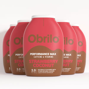 Performance Max - with Caffeine L-Theanine & Vitamins - Strawberry Coconut - Performance Max