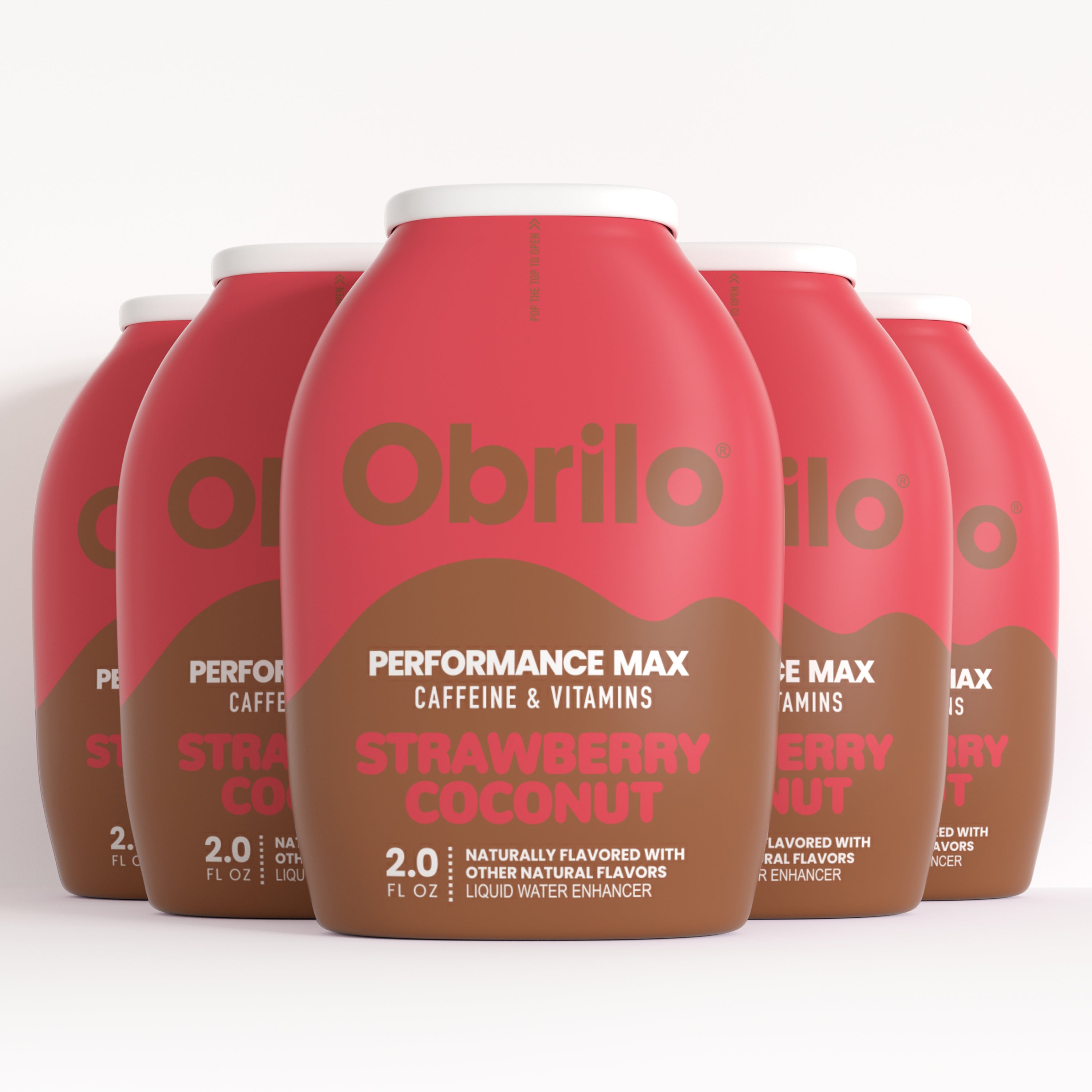 Performance Max - with Caffeine L-Theanine & Vitamins - Strawberry Coconut - Performance Max